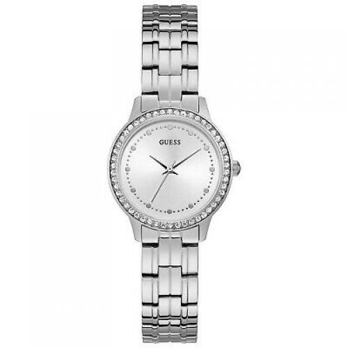 Guess Chelsea Womens Analog Quartz Watch with Stainless Steel Bracelet W1209L1