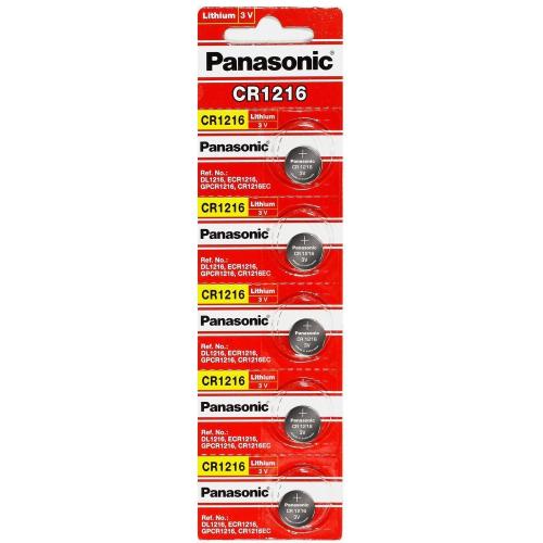Panasonic 3 Volt Lithium Button Cell Watch Battery (ECR1216 CR1216)