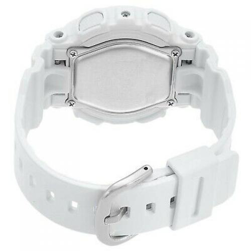Casio Women's Baby G BA110BE-7A White Rubber Quartz Sport Watch