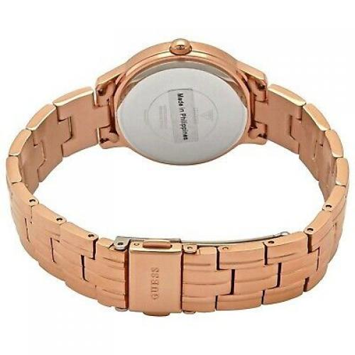 Guess Chelsea Quartz Crystal Silver Dial Ladies Watch W1209L3