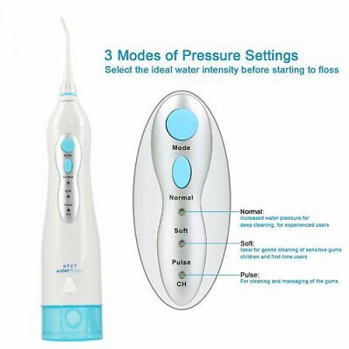 [Upgrade Version] NPET Cordless Water Flosser Portable Dental Oral Irrigator ...