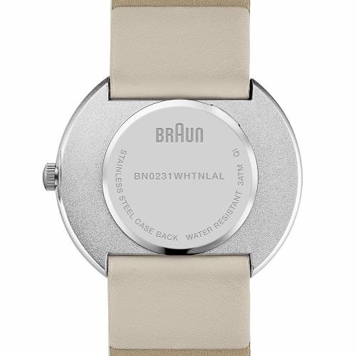 NEW Braun Classic Ladies Quartz Watch - BN0231WHTNLAL