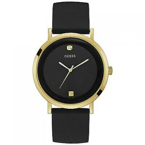 Guess Supercharged Mens Analog Japanese Quartz Watch with Silicone Bracelet W...