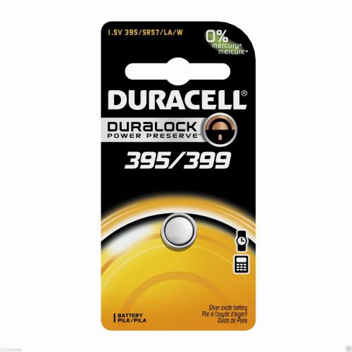 8 Duracell 1.5V 395 / 399 / SR57 / LA / W Battery