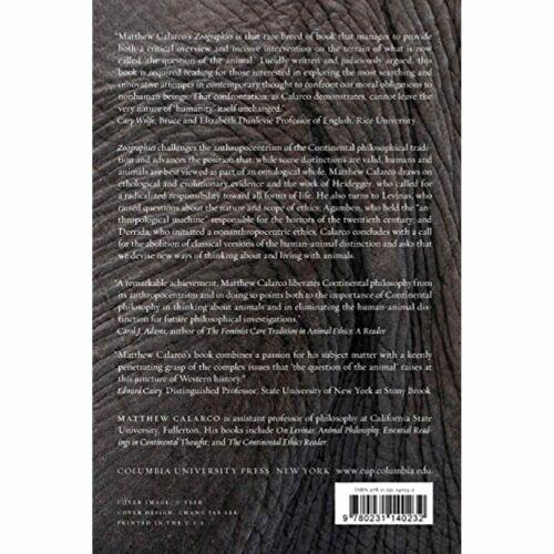 Zoographies: The Question of the Animal from Heidegger to Derrida