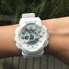 Casio Watch, White (Model: BA-110GA-7A1CR)