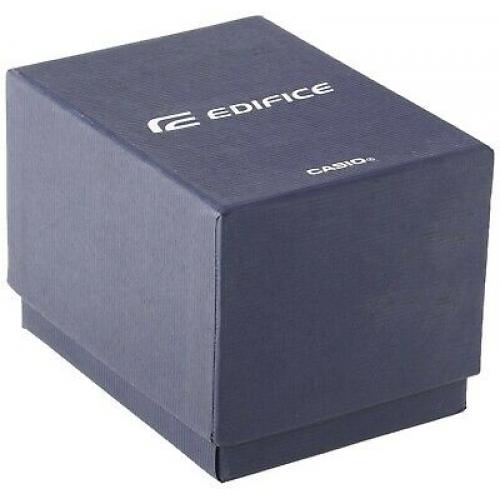Casio Mens Edifice Stainless Steel & Brown Leather Chronograph Watch EFR526L-7AV