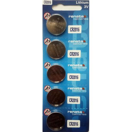 CR 2016 RENATA WATCH BATTERY ECR2016 CR2016 3V FREE SHIPPING Authorized Seller 