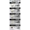 5Pcs Energizer 317 (SR516SW) Silver Oxide Watch Batteries 