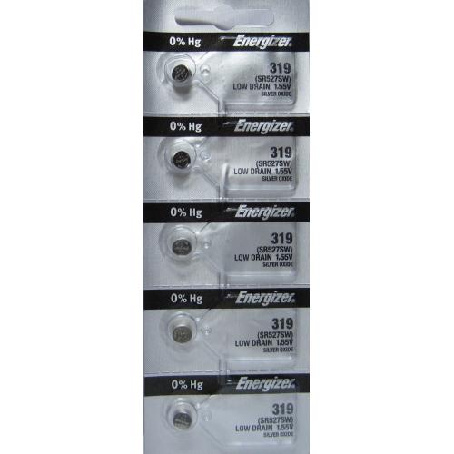 Energizer 319 1.55V Battery x 5