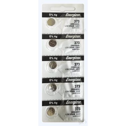 10 Pcs Energizer 373 SR916SW 1.55V Silver Oxide Watch Button Batteries