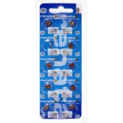10 NEW RENATA 321 SR616SW SR616W WATCH BATTERIES