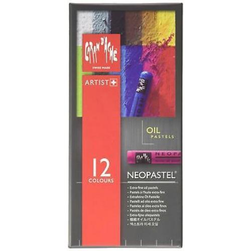 Caran D'ache - Neopastel Artist Oil Pastels - Set of 12 (7400.312)