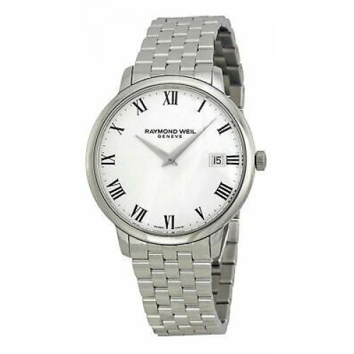 Raymond Weil Toccata Men's Quartz Classic Steel White Dial Watch 5588-ST-00300
