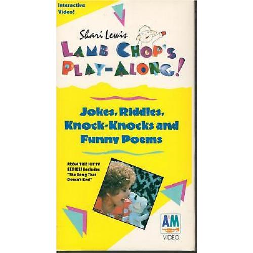 Lamb Chop's Play Along: Jokes Riddles Knock Knocks and Funny Poems VHS