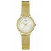 Guess Women's Chelsea White Dial & Gold Tone Stainless Steel Watch W0647L7