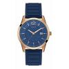 Guess Men's Perry Blue Dial & Rubber Strap Quartz Men's Watch W0991G4