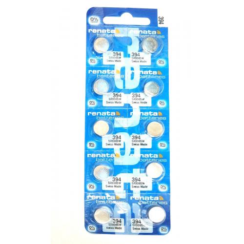 Renata 394 Watch Batteries SR936SW 10 Pack