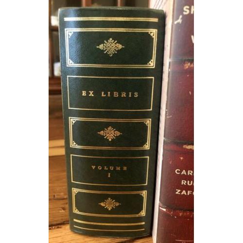 Bookends A&M leatherlines Cool Vintage Book Look Hefty Weight Leather Bound