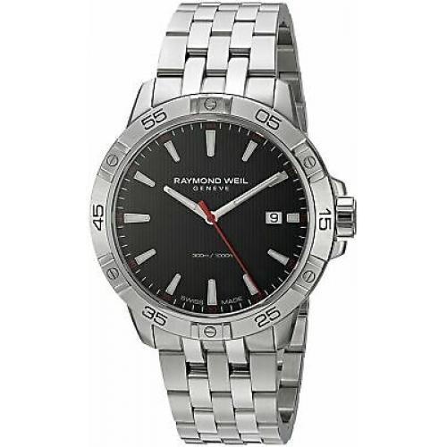 Raymond Weil Swiss Men's Tango Stainless Steel Quartz Watch 8160-ST2-20001