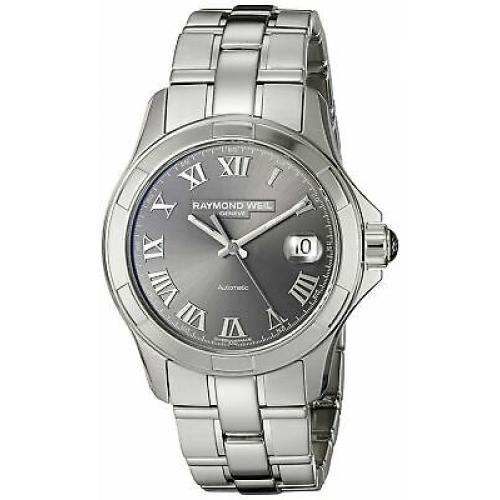 Raymond Weil Men's Parsifal Swiss Automatic Grey Watch 2970-ST-00608