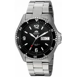 Orient Men's FAA02001B9 Mako II Analog Automatic Hand-Winding Silver Watch