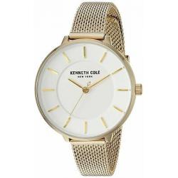 Kenneth Cole New York Women's Quartz Stainless Steel Gold Tone Watch KC50744003