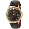 Orient Men's 'Bambino Version 4' Japanese Automatic Stainless Steel and Leath...