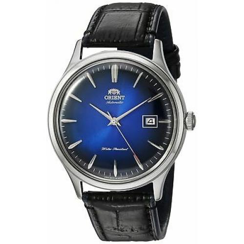 Orient Men's 'Bambino Version 4' Japanese Automatic Stainless Steel and Leath...