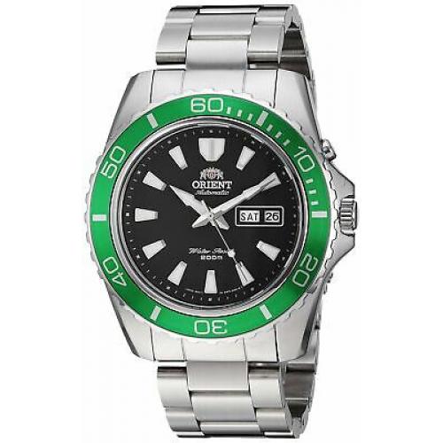 Orient Men's 'Mako XL' Automatic Stainless Steel Casual Watch FEM75003B9