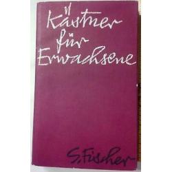 Kastner Fur Erwachsene Erich Kastner 1966 HV 1st edition