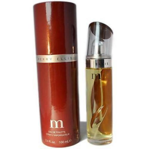 PERRY M by Perry Ellis Cologne edt 3.4 oz for Men New in Box