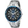 Casio Men's EF539D-1A2 Edifice Stainless Steel Black Dial Chronograph Watch