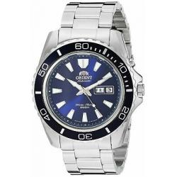 Orient Men's 'Mako XL Japanese Automatic Stainless Steel Diving Watch FEM75002DW