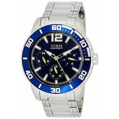 Guess Men's Analogue Quartz Watch with Stainless Steel Strap W1249G2