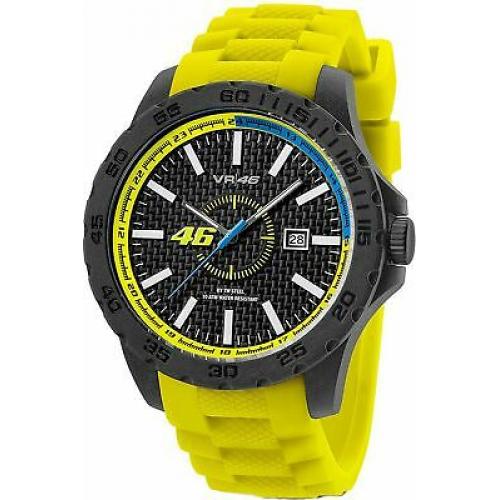 NEW TW Steel Yamaha 40mm Mens Silicone Watch - VR1