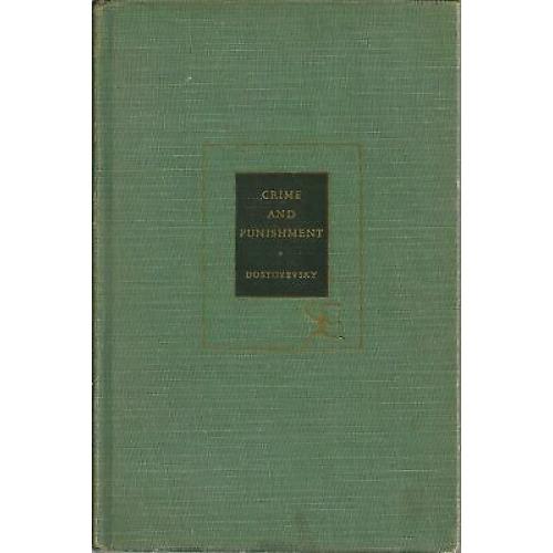 Crime and Punishment -The Modern Library
