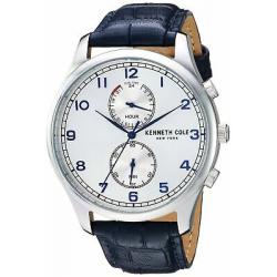 Kenneth Cole New York Men's Stainless Steel & Leather Quartz Watch KC50913003