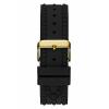 Guess Apollo Black Dial Silicone Strap Men's Watch W1115G1