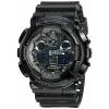 Casio Men's G Shock Black Digital & Analog Quartz Watch GA100CF-1A