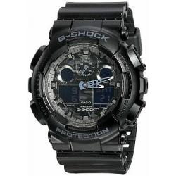 Casio Men's G Shock Black Digital & Analog Quartz Watch GA100CF-1A