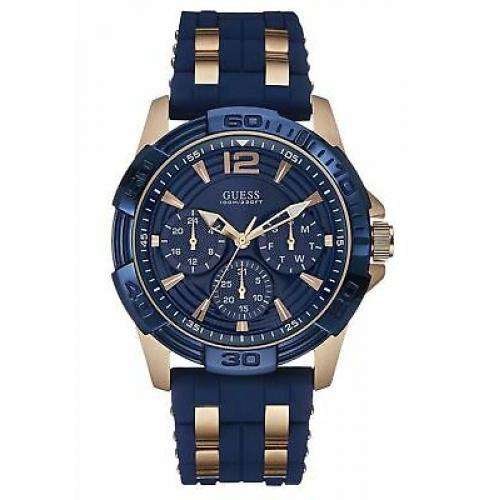 Guess Mens Blue Watch Oasis W0366G4