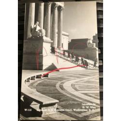 VINTAGE POSTCARD UNPOSTED SUPREME COURT 1930s D.A. FEIGLEY G W Riley Leica Photo