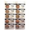 10 FRESH Genuine Energizer CR2032 ECR2032 3V Coin Button Batteries