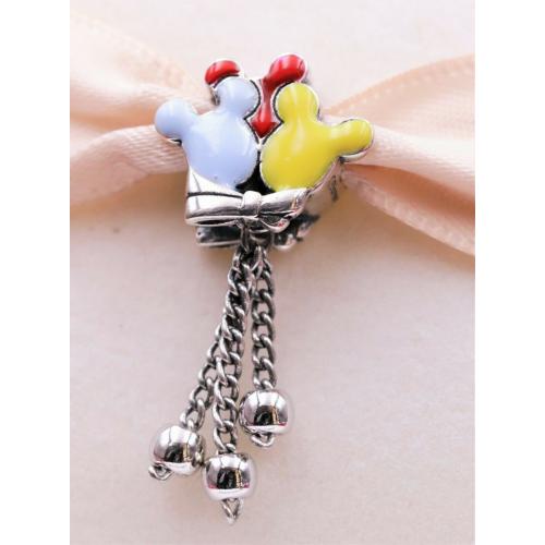 New Authentic Pandora Disney Parks 2020 Mickey Balloons Charm 798883C01 #23
