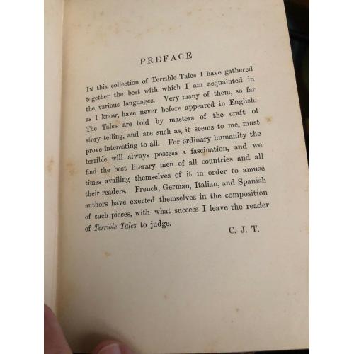 Brentano's Terrible Tales: German