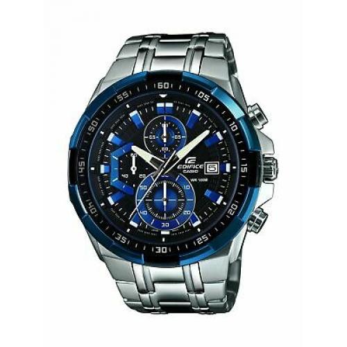 Casio Men's Edifice Stainless Steel Multi Function Quartz Watch EFR539D-1A2V