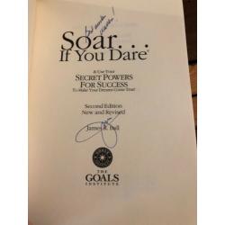 AUTOGRAPHED Soar...If You Dare - Limited Edition Of 200 Copies