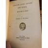 English Lands Letters And Kings. 4 Volume Set Signed VT Gov Percival W Clement