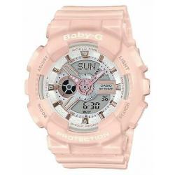 Casio BA110RG-4A Baby-G Women's Watch Pastel Pink 43.4mm Resin